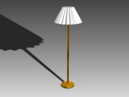 Modern floor lamp 3d model preview