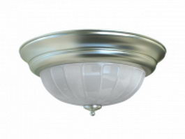 Flush mounted ceiling lamp 3d model preview