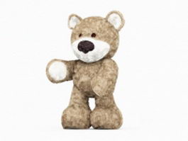 Giant stuffed bear 3d model preview