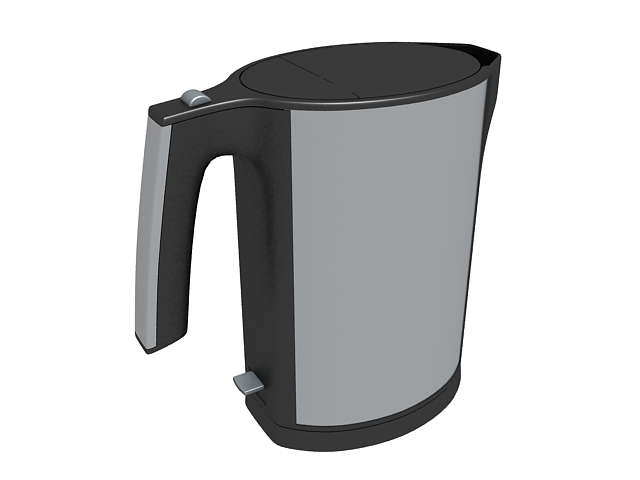Electrolux water kettle 3d rendering