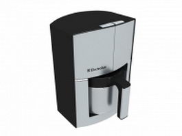 Electrolux espresso coffee maker 3d preview