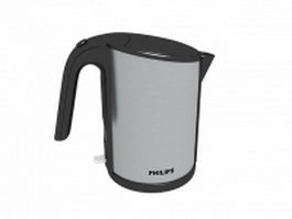 Philips cordless kettle 3d model preview