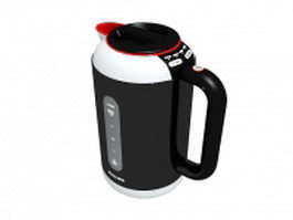 Philips kettle 3d model preview
