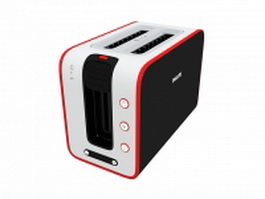 Philips toaster 3d preview