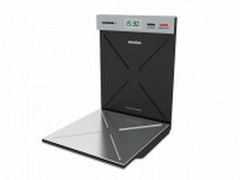 Siemens Porsche designed kitchen scale 3d preview