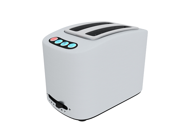 Zelmer toaster 3d rendering
