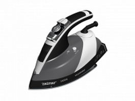 Electric steam iron 3d preview