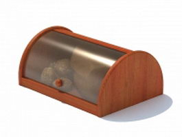 Large bread box 3d preview