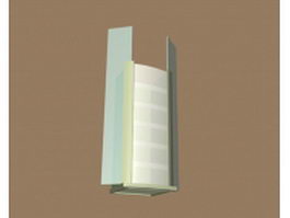 Wall sconces lighting 3d model preview