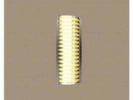 Commercial cylinder light fixture 3d model preview
