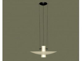 Line pendant light 3d model preview