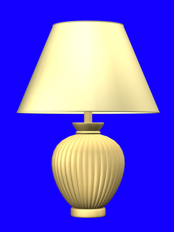 Yellow table lamp 3d model 3D Studio,3ds max files free