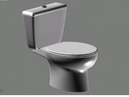 Flush toilet 3d preview