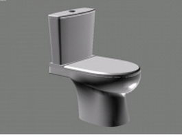 Bathroom toilet 3d model preview