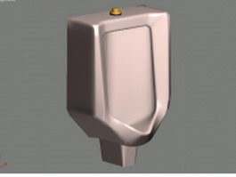 Ceramic urinal 3d model preview