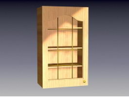 Cupboard for kitchen 3d model preview