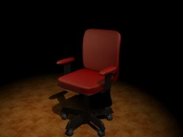 Office swivel chair 3d preview