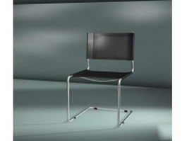 Cantilever dining chair 3d model preview
