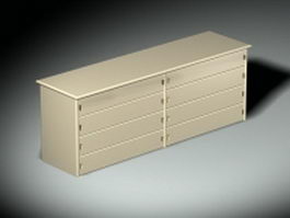 Bedroom chest 3d preview
