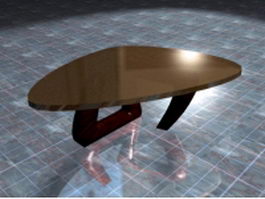 Triangle coffee table 3d preview