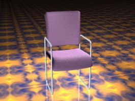 Modern conference room chair 3d preview