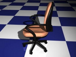 Office task chair 3d preview