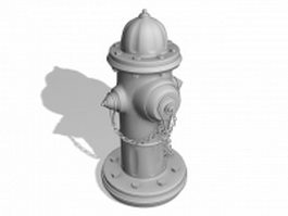 Fire hydrant design 3d model preview