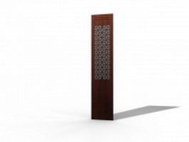 Screen porch panel inserts 3d preview