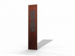 Vintage Chinese screen panel 3d preview