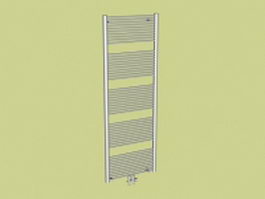Ladder towel radiator 3d model preview