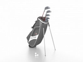 Golf club sets 3d preview