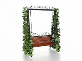 Green vine swing 3d preview