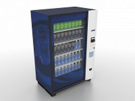 Drink vending machine 3d model preview