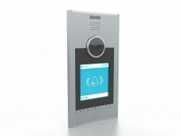 Fermax doorbell camera 3d model preview