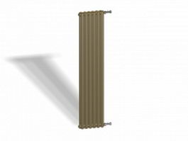 Vertical designer radiators 3d model preview