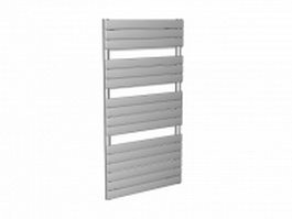 Wall mounted radiators 3d model preview