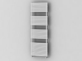 Wall panel radiators 3d model preview