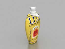 LUX hand soap 3d model preview