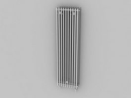 Wall radiator 3d model preview