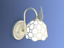Retro wall sconce lighting 3d preview