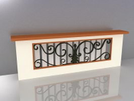 Decorative radiator covers 3d model preview