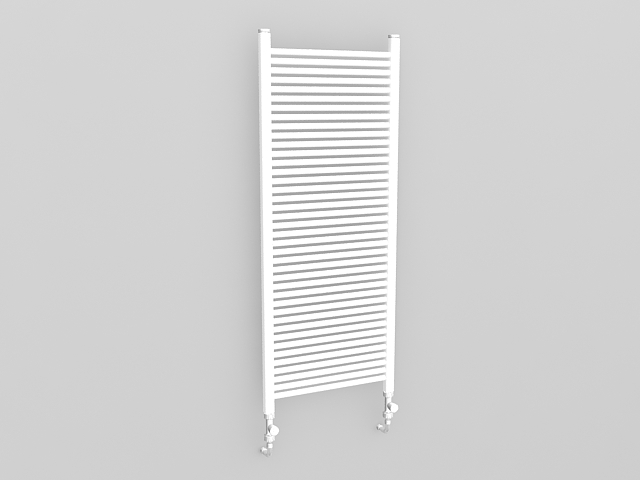 Residential heating radiator 3d rendering