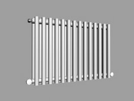 Small home steam radiator 3d model preview