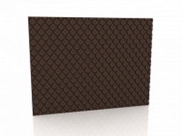 Tufted wall coverings 3d model preview