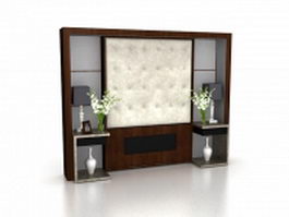 Accent wall design 3d preview