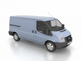 Ford Transit van 3d model preview