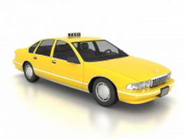 Chevrolet Caprice NYC Taxi 3d model preview