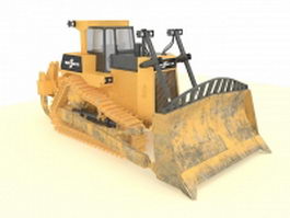 Bulldozer construction equipment 3d model 3ds max files free download ...