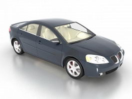 Pontiac G6 sedan 3d model preview