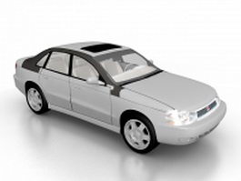 2003 Saturn sedan 3d model preview